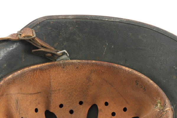 WWI Transitional Heer Helmet with Chin Strap - Image 13