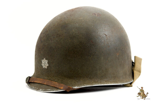 WWII US M1 Helmet -  Lt. Col. Frank C. Schroeder - Glider Pilot - Image 2