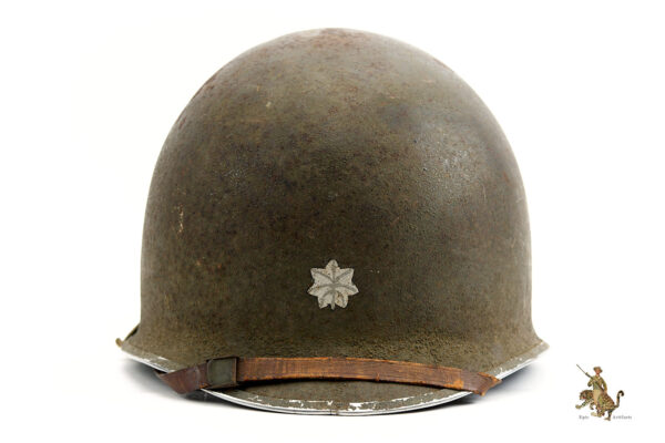 WWII US M1 Helmet -  Lt. Col. Frank C. Schroeder - Glider Pilot - Image 3