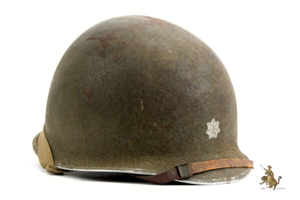 WWII US M1 Helmet -  Lt. Col. Frank C. Schroeder - Glider Pilot - Image 4