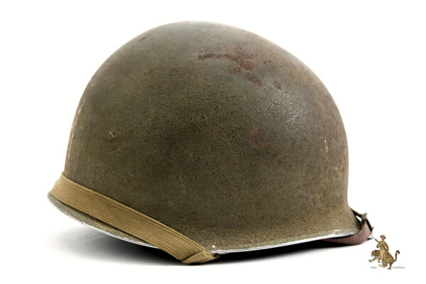 WWII US M1 Helmet -  Lt. Col. Frank C. Schroeder - Glider Pilot - Image 5