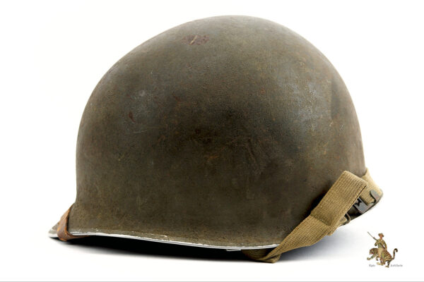 WWII US M1 Helmet -  Lt. Col. Frank C. Schroeder - Glider Pilot - Image 7