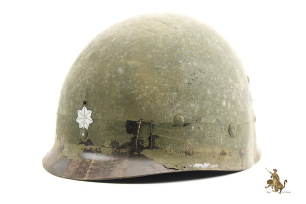 WWII US M1 Helmet -  Lt. Col. Frank C. Schroeder - Glider Pilot - Image 11