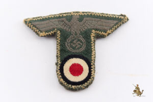 M40 Heer BeVo T-Eagle Cap Insignia - Cutoff