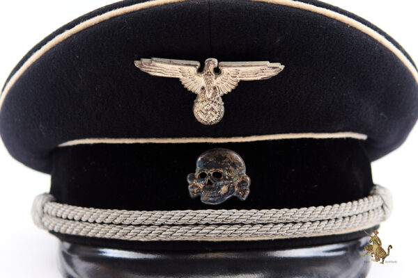 Rare 1938 Allgemeine SS Officer Visor Cap - Image 7