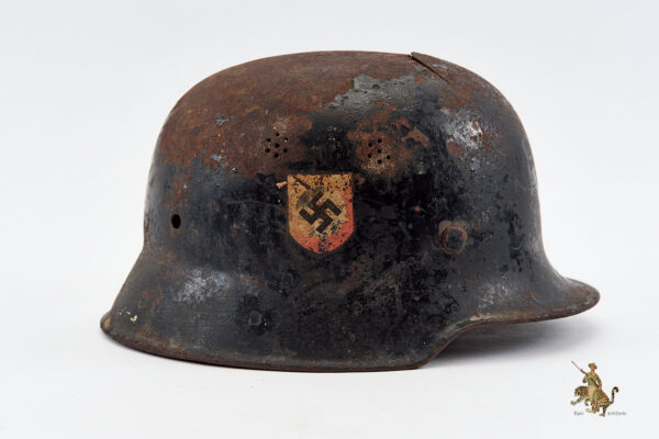 M34 German Fireman’s Helmet - Image 4