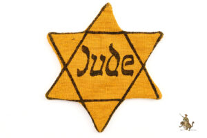 Yellow Cloth Star of David - Cloth Backing