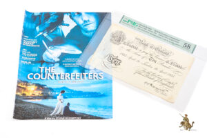 WWII German Operation Bernhard Counterfeit ยฃ10 Note