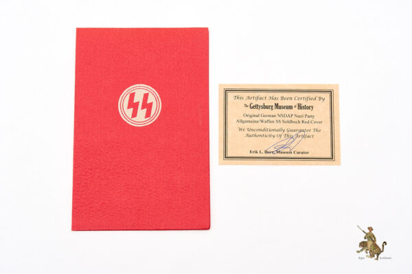 Allgemeine/Waffen SS Soldbuch RED Cover - Image 4