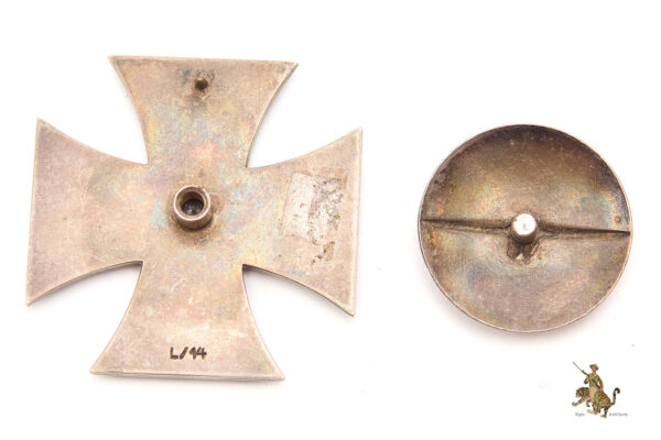 Rare L/14 Screw Back Iron Cross 1st Class - Image 6