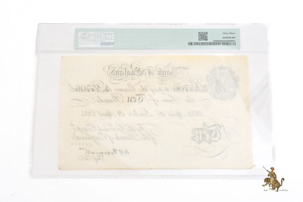 WWII German Operation Bernhard Counterfeit £10 Note - Image 4