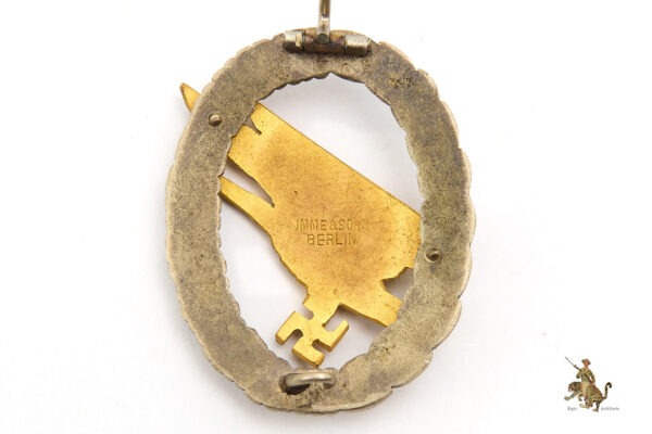 Early Luftwaffe Paratrooper Badge - JMME - Image 4