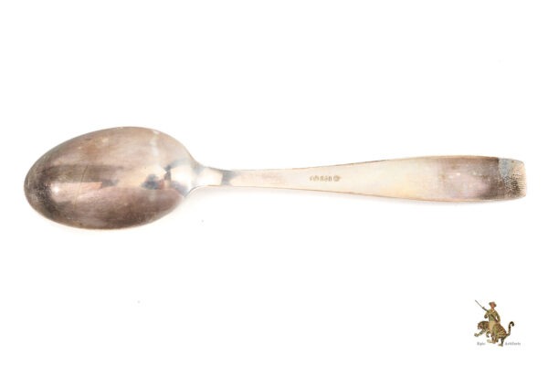 Adolf Hitler Formal Pattern Demitasse Spoon Silverware - Image 5