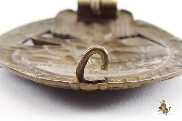 Schickle Panzer Assault Badge in Bronze - Tombak - Image 6