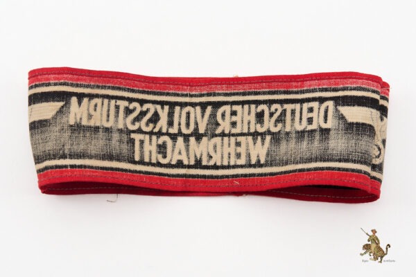 WWII German Volkssturm Armband - Image 4