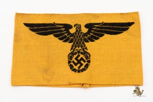 Yellow State Service Armband - Issue Stamp