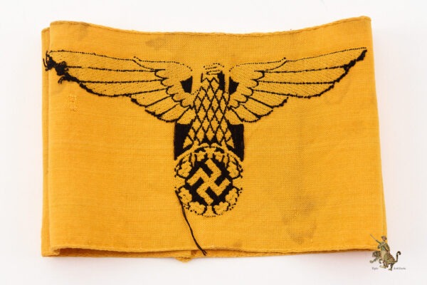 Yellow State Service Armband - Issue Stamp - Image 4