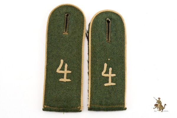 Heer Infantry 4th Regiment EM Shoulder Straps - Image 3