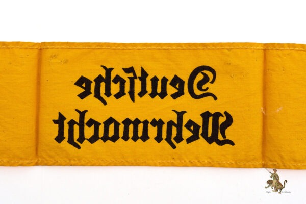 WWII Deutsche Wehrmacht Armband - Printed - Image 4
