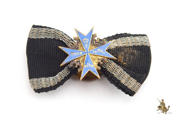 Prussia Pour le Mérite Mini Boutonniere