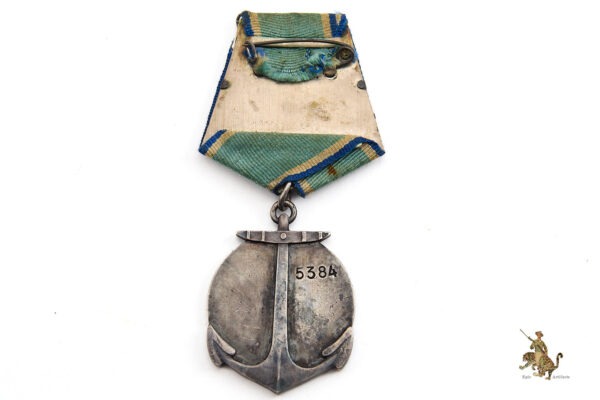 Soviet Medal of Ushakov - #5384 - Image 3