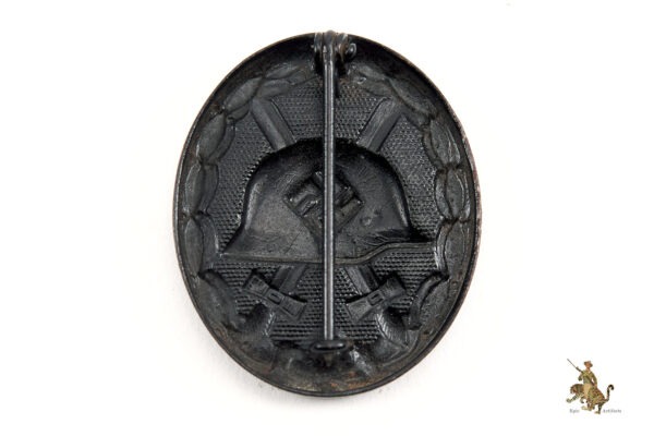 Steel Black Wound Badge - Image 3