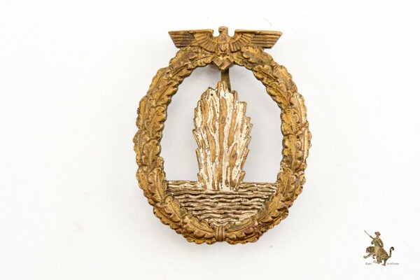 Kriegsmarine Tombak Minesweeper Badge