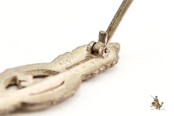 Kriegsmarine U-boat Front Clasp in Silver - Schwerin Berlin - Image 6