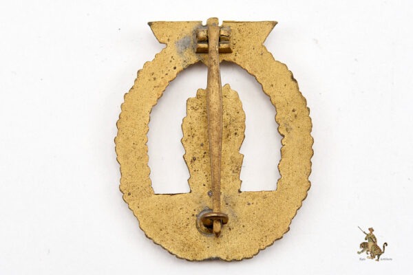 Kriegsmarine Minesweeper Badge - Near Mint - R. K. - Image 3