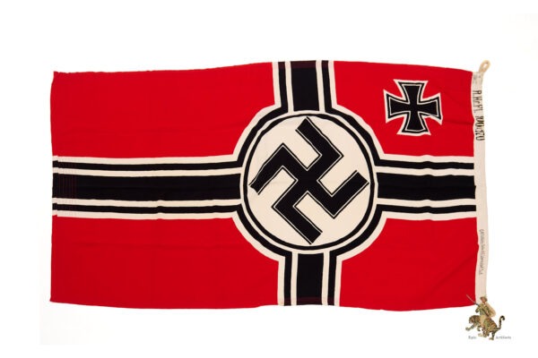 WWII Kriegsmarine Battle Flag - Near Mint - 100 x 170 - Image 10