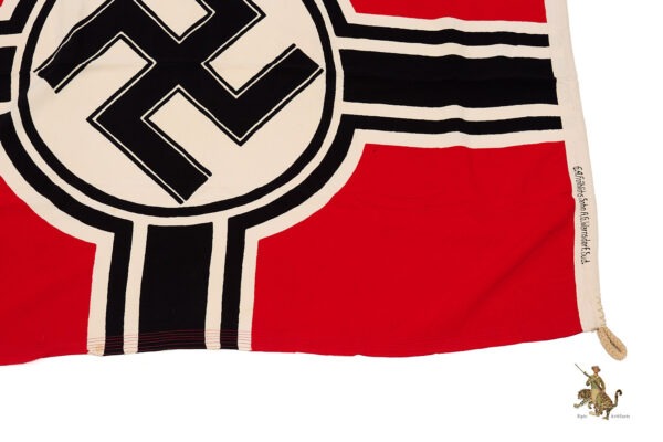 WWII Kriegsmarine Battle Flag - Near Mint - 100 x 170 - Image 14