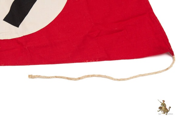 Large NSDAP Pennant Flag with Early Adler Stamp - Image 7