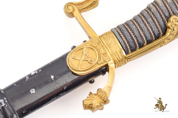 Imperial German Lion Head Cavalry Officer Sword - Image 17