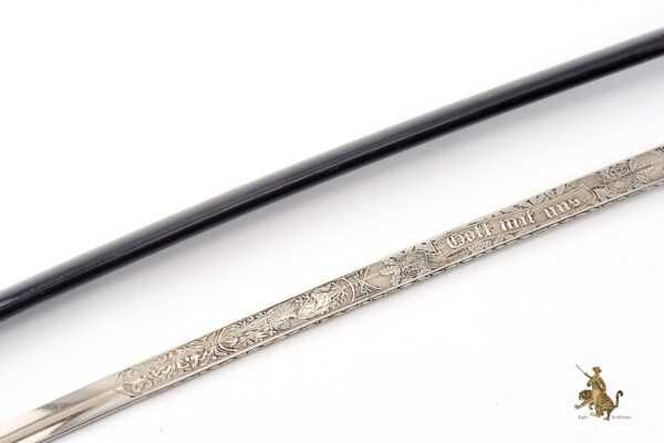 Imperial German Leopard Head Officer Sword - Eickhorn - Image 5