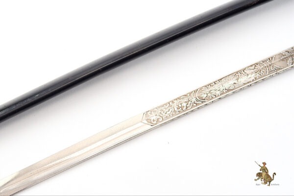 Imperial German Leopard Head Officer Sword - Eickhorn - Image 6