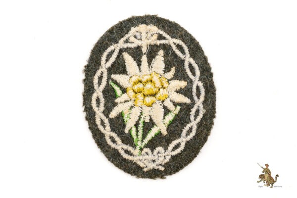 Gebirgsjäger Edelweiss Sleeve Insignia - Wool - Image 3
