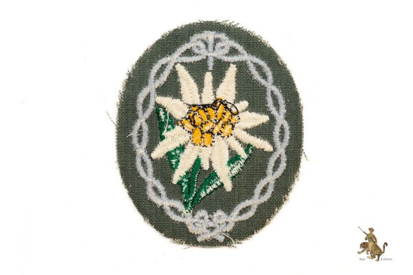 Gebirgsjäger Edelweiss Sleeve Insignia - Canvas - Image 3