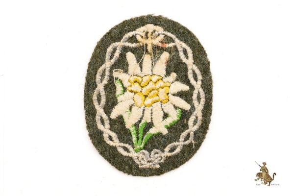 Gebirgsjäger Edelweiss Sleeve Insignia - Wool - Image 3