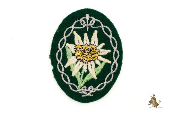 Gebirgsjäger Edelweiss Sleeve Insignia - Wool - Image 3