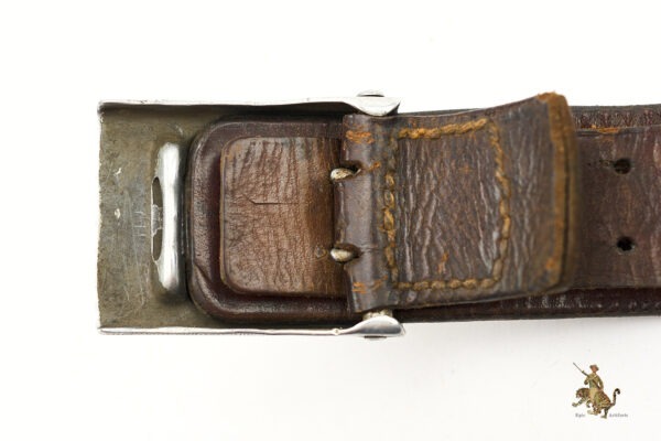 1938 Kreigsmarine Combat Belt & Tabbed Buckle - Aluminum - Image 4