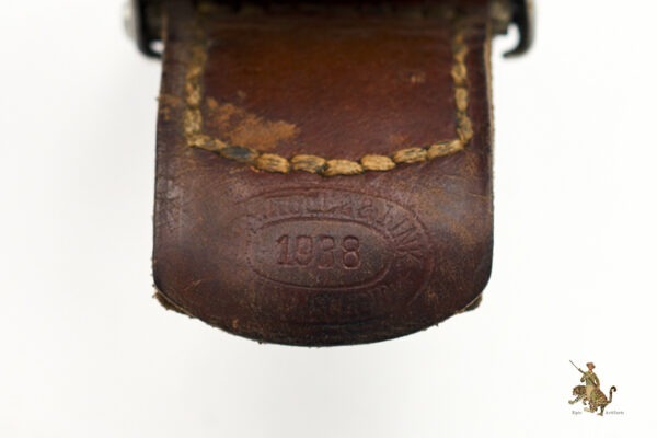1938 Kreigsmarine Combat Belt & Tabbed Buckle - Aluminum - Image 5