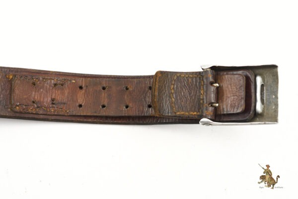 1938 Kreigsmarine Combat Belt & Tabbed Buckle - Aluminum - Image 6
