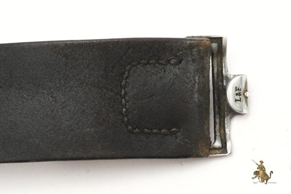 1938 Kreigsmarine Combat Belt & Tabbed Buckle - Aluminum - Image 7
