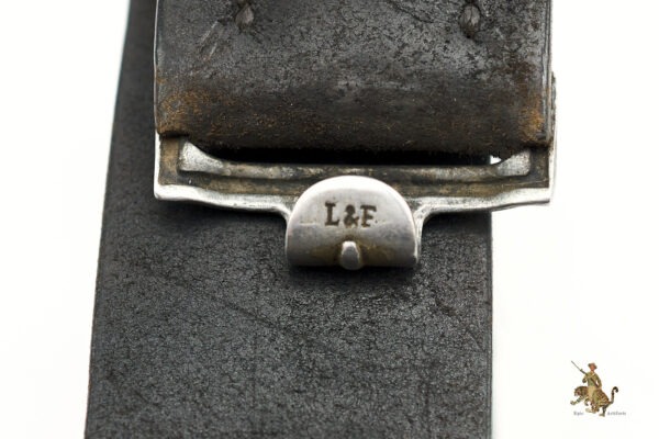 1938 Kreigsmarine Combat Belt & Tabbed Buckle - Aluminum - Image 8