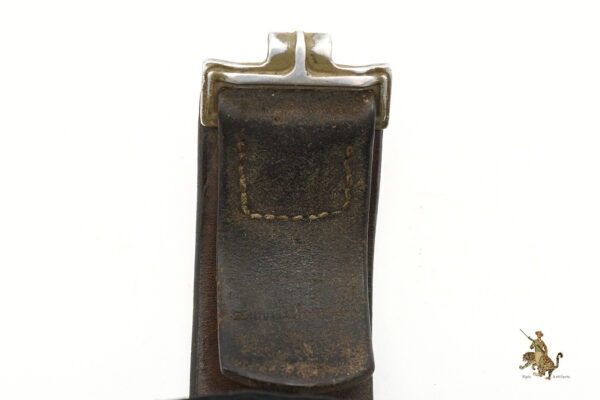 1938 Kreigsmarine Combat Belt & Tabbed Buckle - Aluminum - Image 10