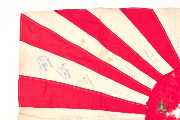 Japanese Naval Flag - 34th Infantry Signed - Image 4