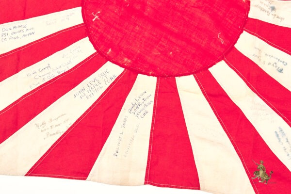 Japanese Naval Flag - 34th Infantry Signed - Image 6