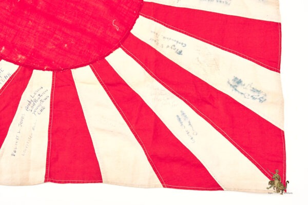 Japanese Naval Flag - 34th Infantry Signed - Image 7