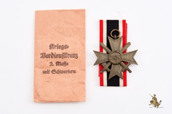 War Merit Cross with Swords 2nd Class with Packet