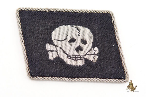 SS Officer Flat Wire Collar Tab Set - Bevo - Image 4